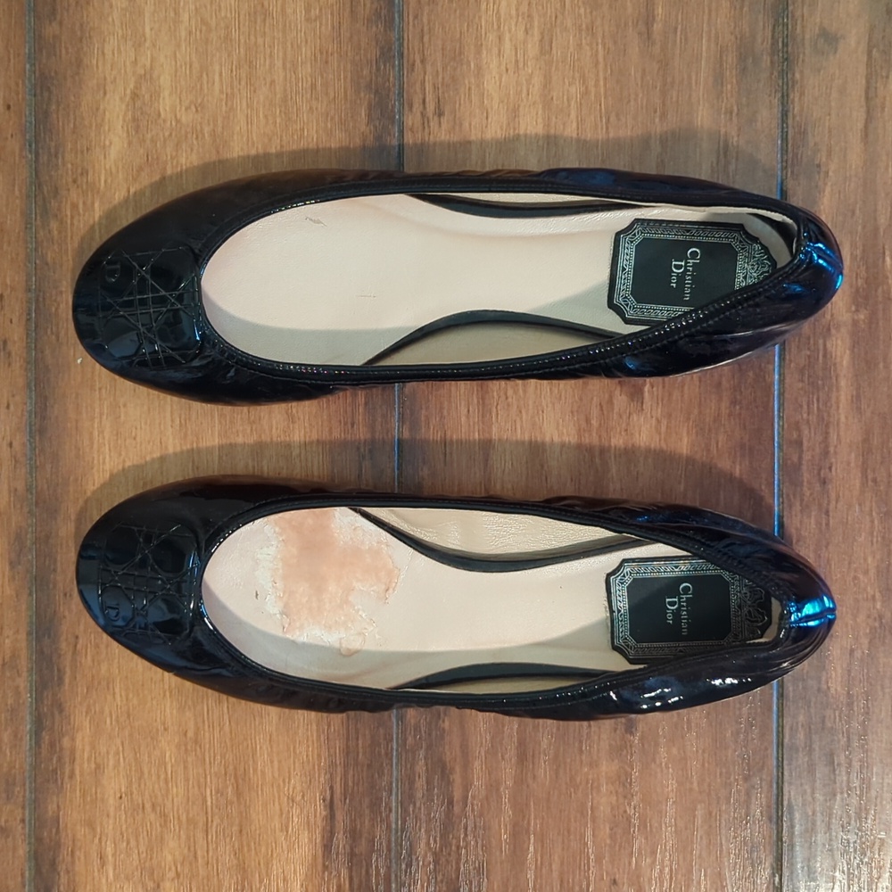 Christian Dior Black Ballet Shoes